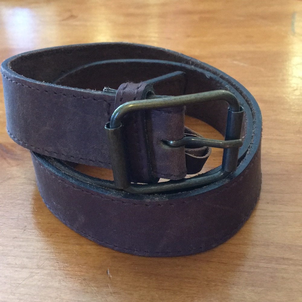 Elizabeth and James Genuine Leather Belt